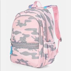 Justice Pink Camo Backpack